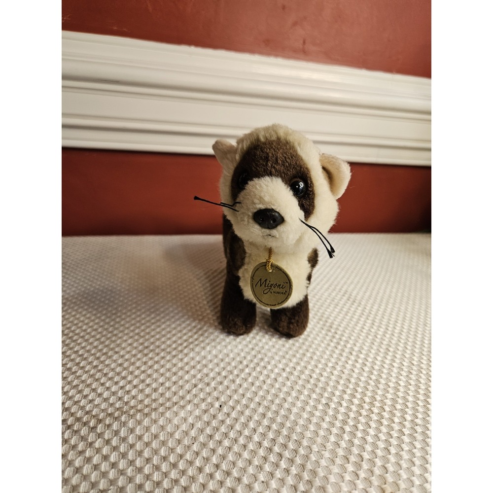 Aurora Miyoni Black-Footed Ferret Plush – Great Condition